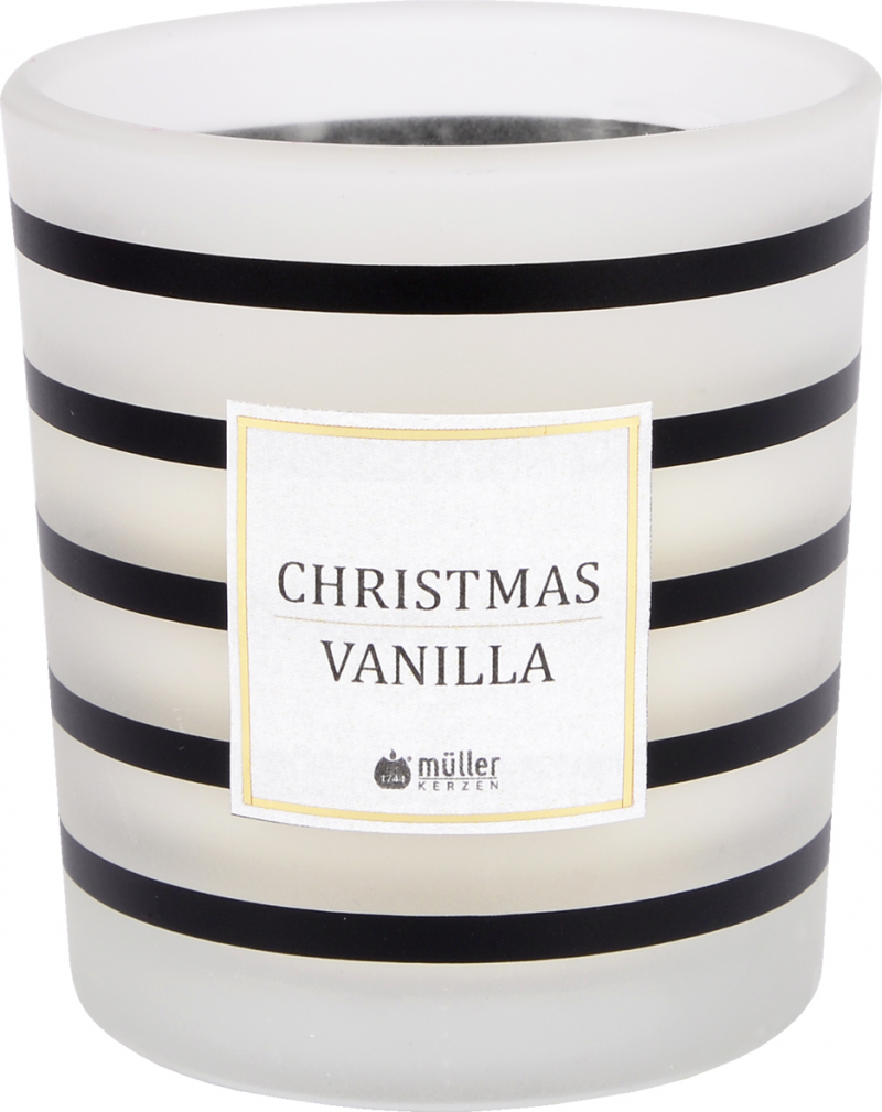 Lumanare parfumata - Christmas Vanilie, pahar Rhonda