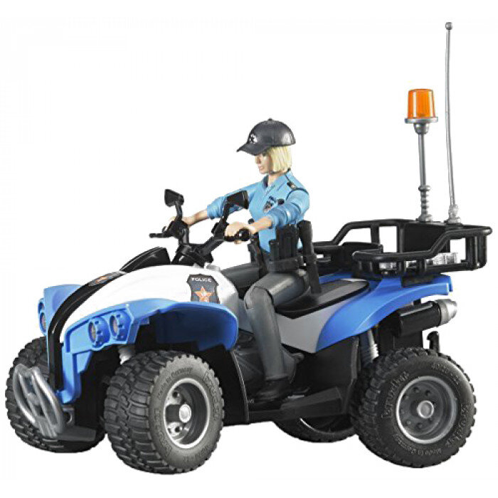 ATV de Politie cu figurina - Bruder