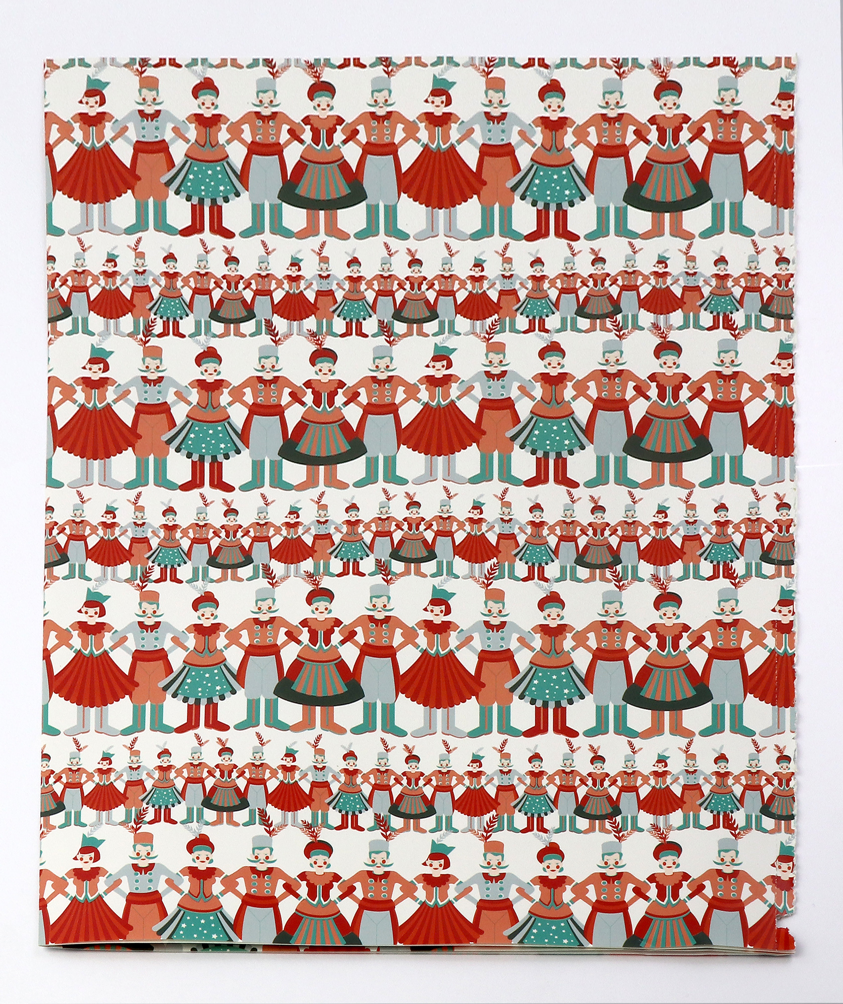 Set hartie de impachetat - Gift Wrap Sheets Vol. 21-Christmas | Pepin Press