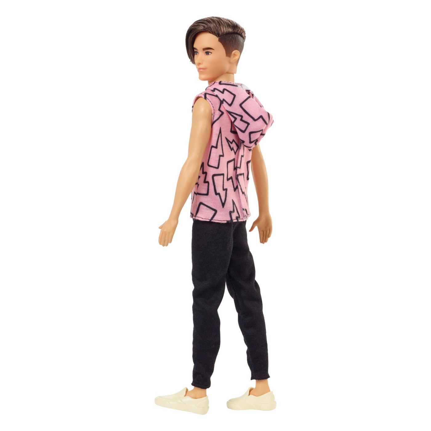 Papusa Barbie Fashionistas - Baiat cu Maiou cu Imprimeu cu Fulgere | Mattel - 5 | YEO