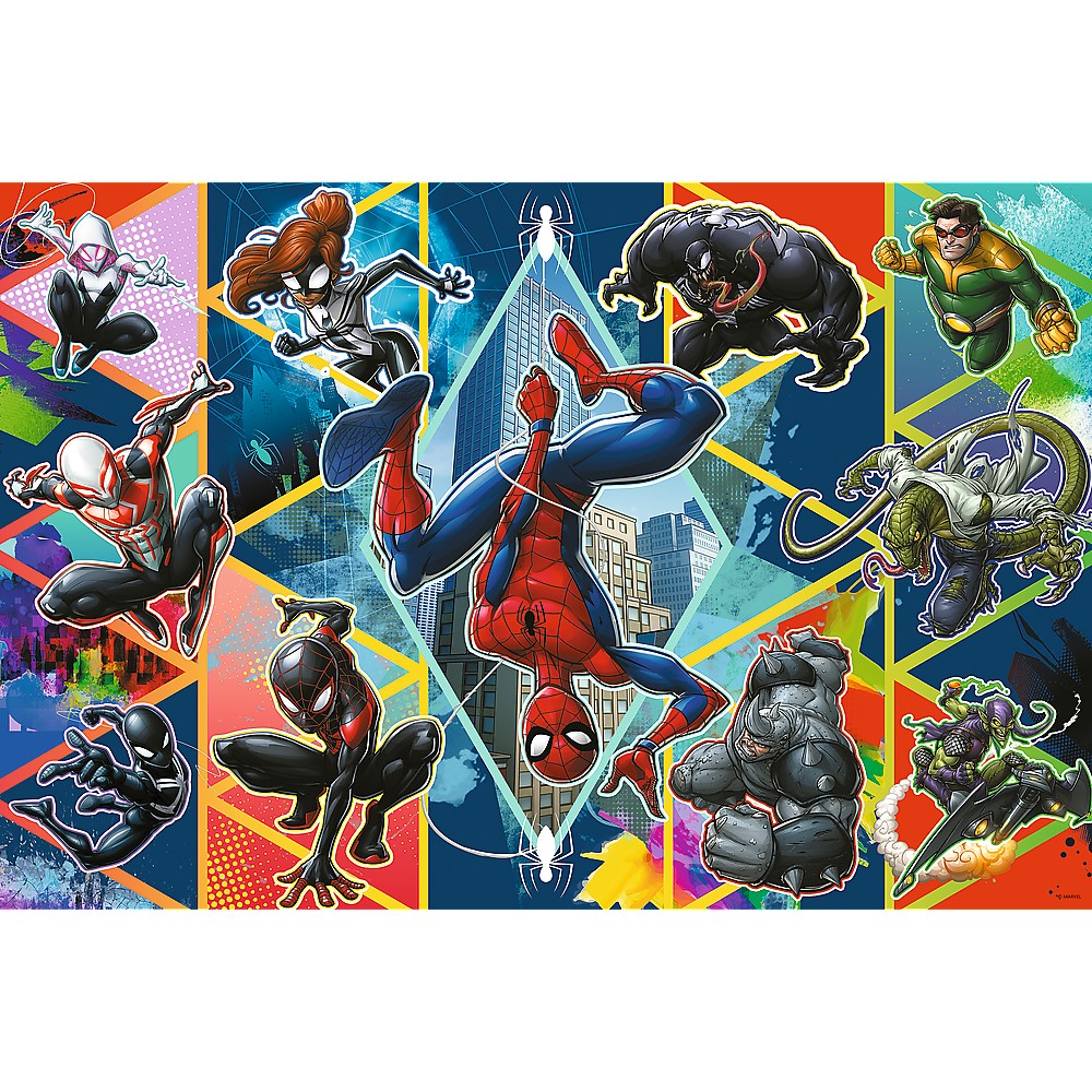Puzzle - Primo Super Shape XL - Spider-Man | Trefl - 2