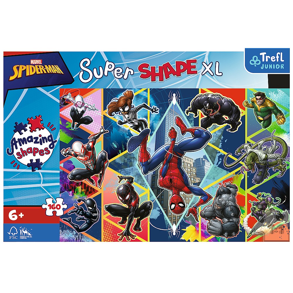 Puzzle - Primo Super Shape XL - Spider-Man | Trefl - 1