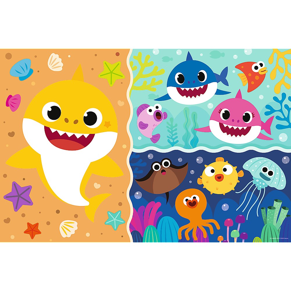 Puzzle - Primo Super Giant - Baby Shark | Trefl