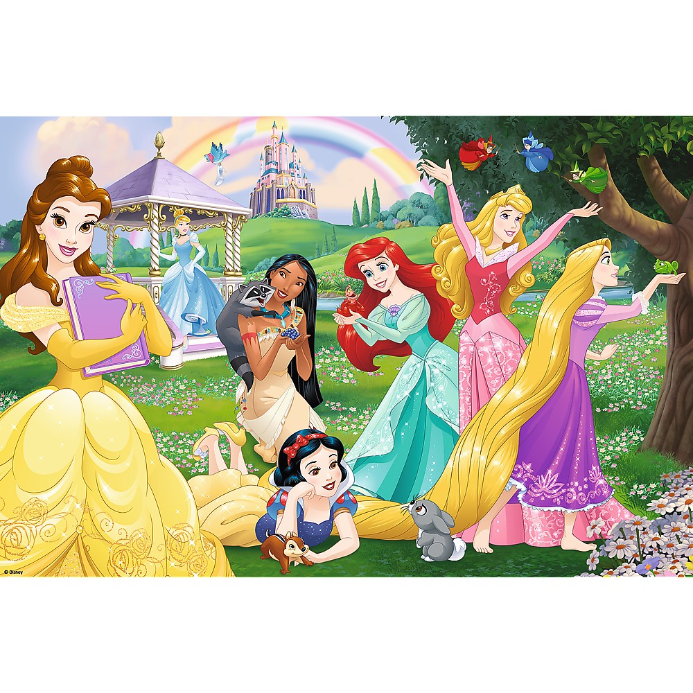 Puzzle - Primo Super Maxi - Disney, Printesele Fericite | Trefl