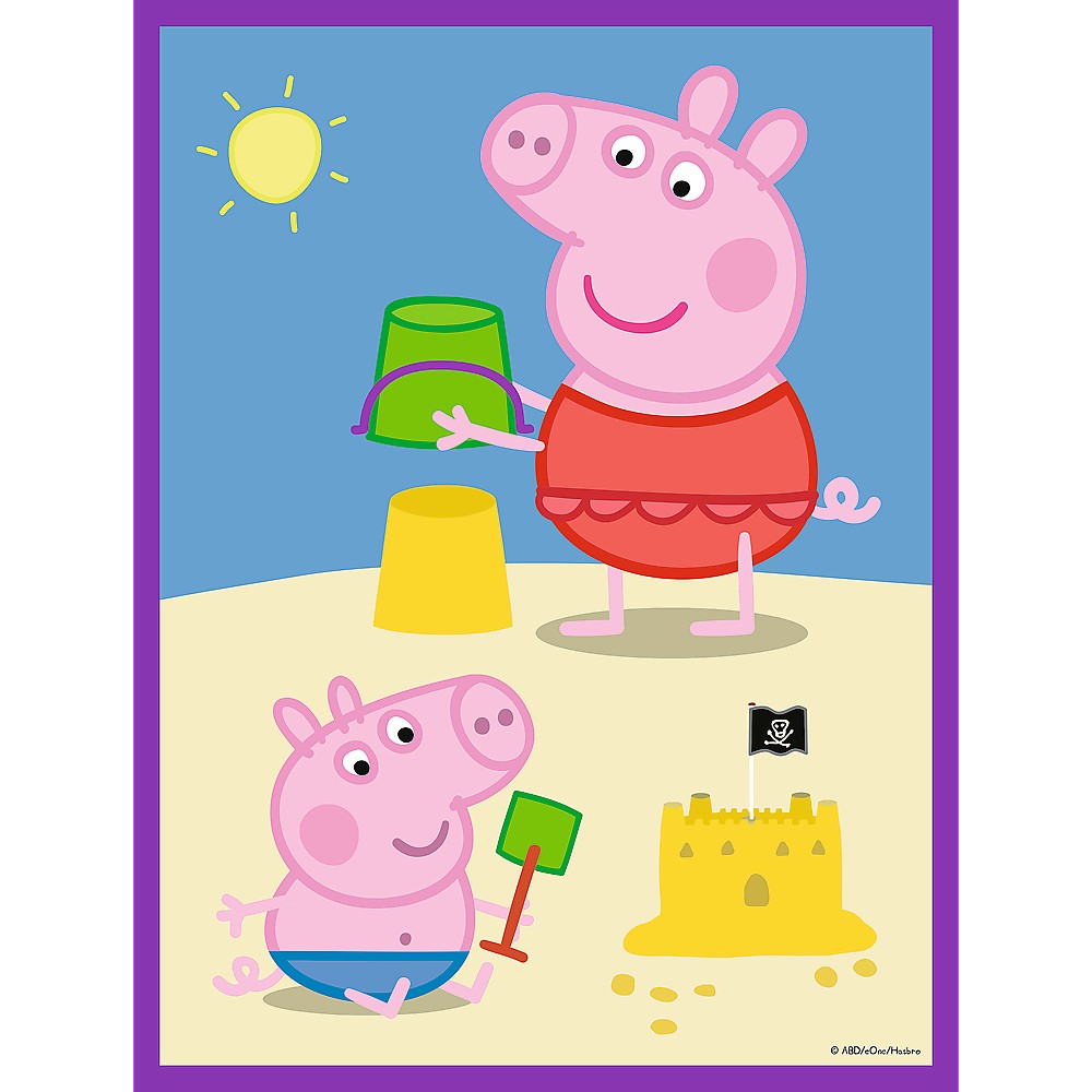 Puzzle - Primo Baby Maxi - Peppa Pig | Trefl - 2