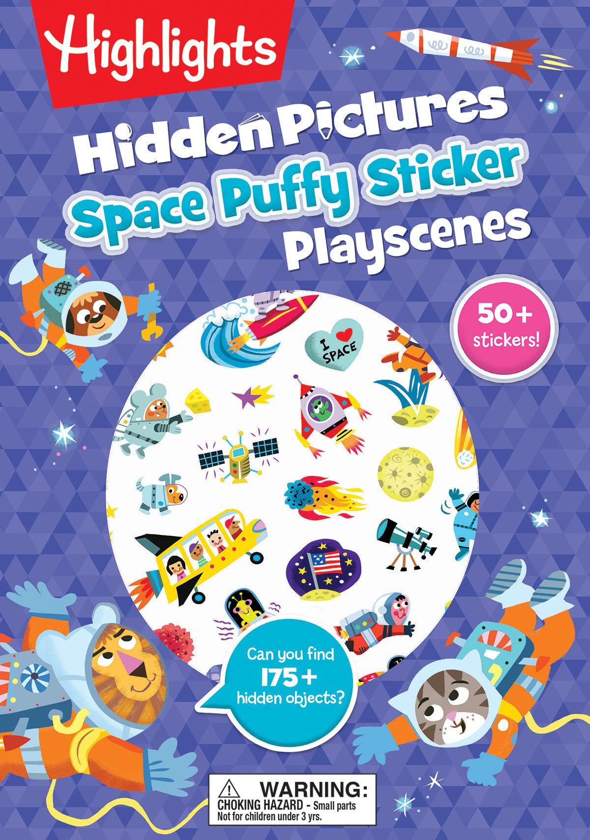 Hidden Pictures - Space Puffy Sticker Playscenes |