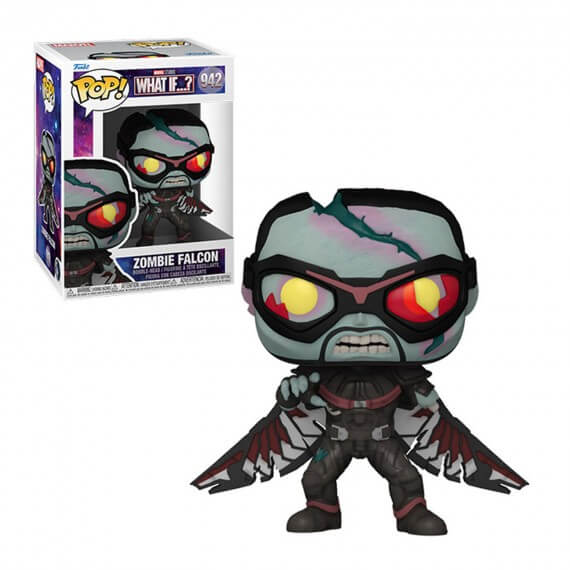 Figurina - Pop! Marvel - What if...? - Zombie Falcon | Funko