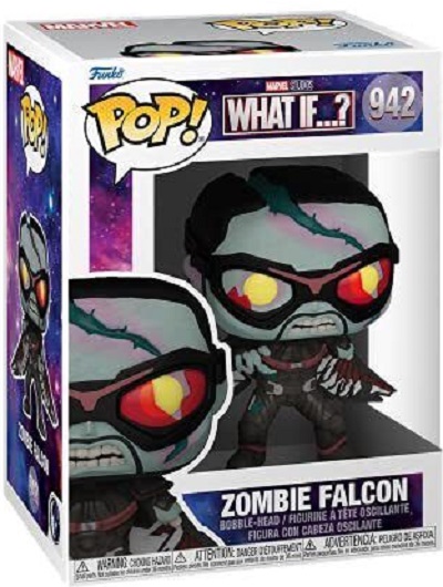 Figurina - Pop! Marvel - What if...? - Zombie Falcon | Funko - 1 | YEO