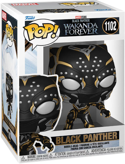 Figurina - Black Panther - Wakanda Forever - Black Panther | Funko - 1 | YEO