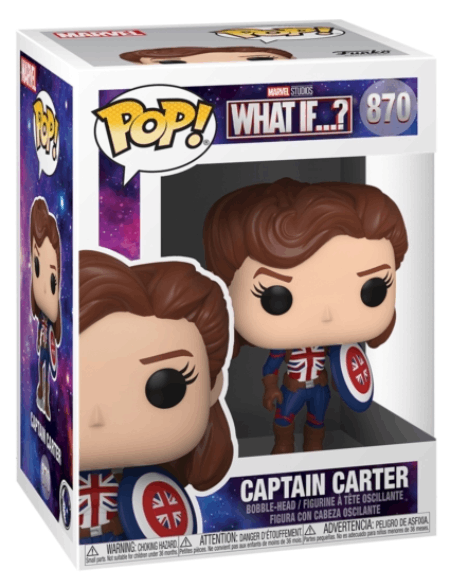 Figurina - Marvel - What if...? - Captain Carter | Funko - 1 | YEO