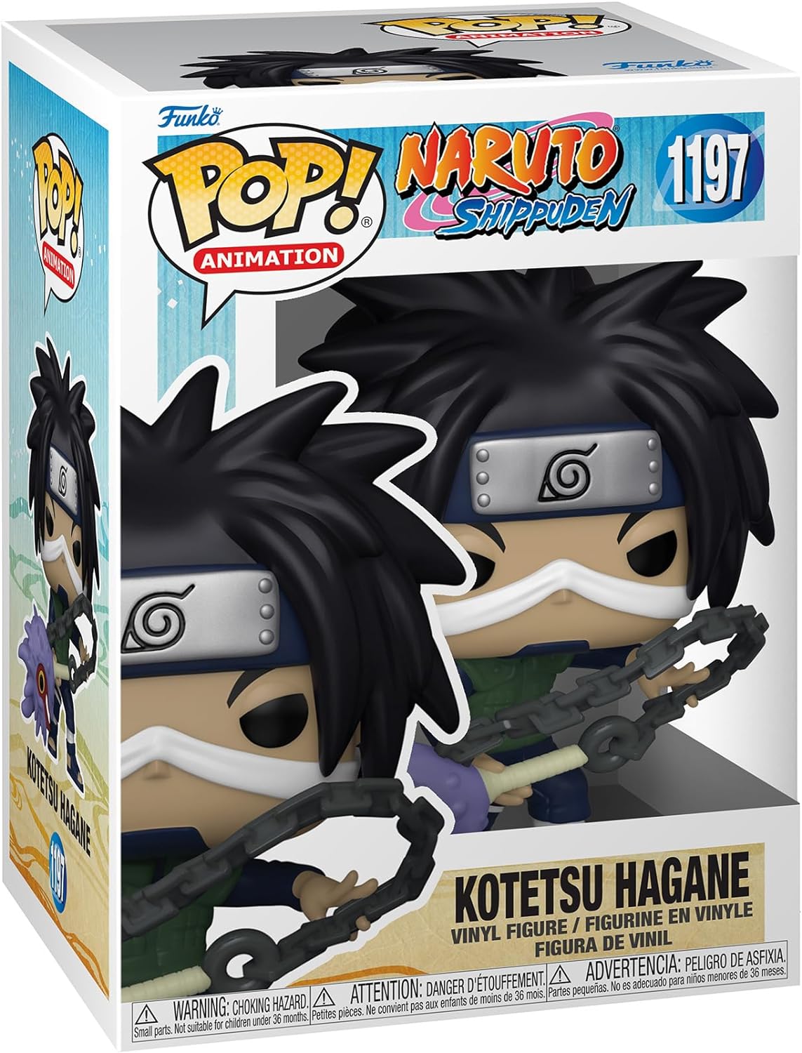 Figurina - Naruto Shippuden - Kotetsu Hagane with Weapon | Funko - 2 | YEO