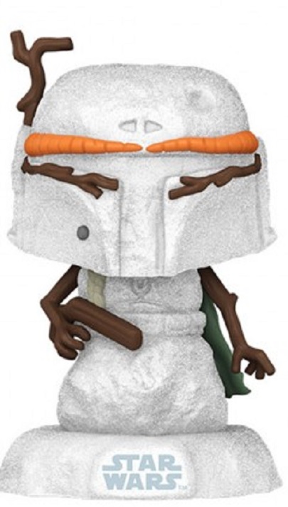 Figurina Star Wars Holiday - Snowman Boba Fett | Funko
