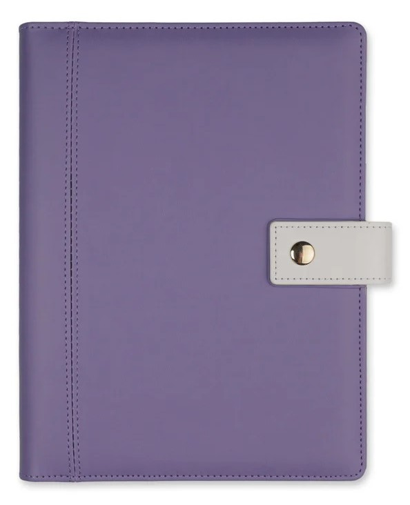 Agenda - Organizer A5 - Hartie punctata - Lilac Purple | Quartz Office