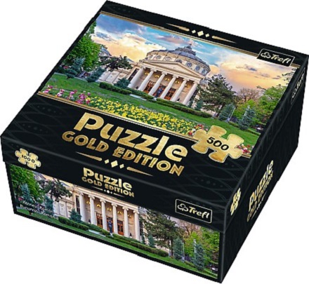 Puzzle Trefl - Ateneul Roman Bucuresti, 500 piese | Trefl