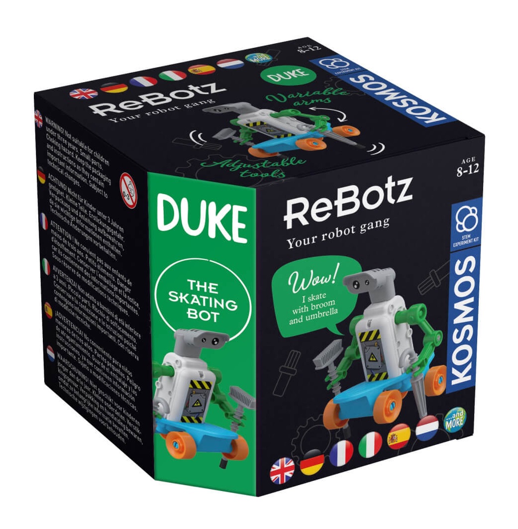 Jucarie educativa - ReBotz - Duke, The Skating Bot | Kosmos - 1 | YEO