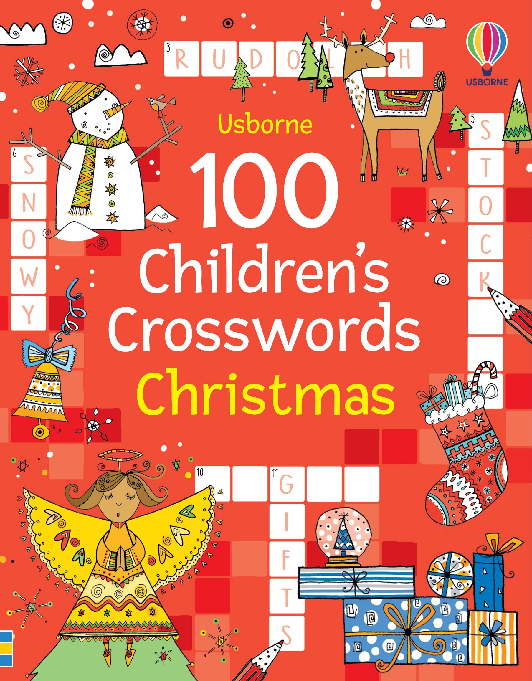 100 Children\'s Crosswords: Christmas | Philip Clarke