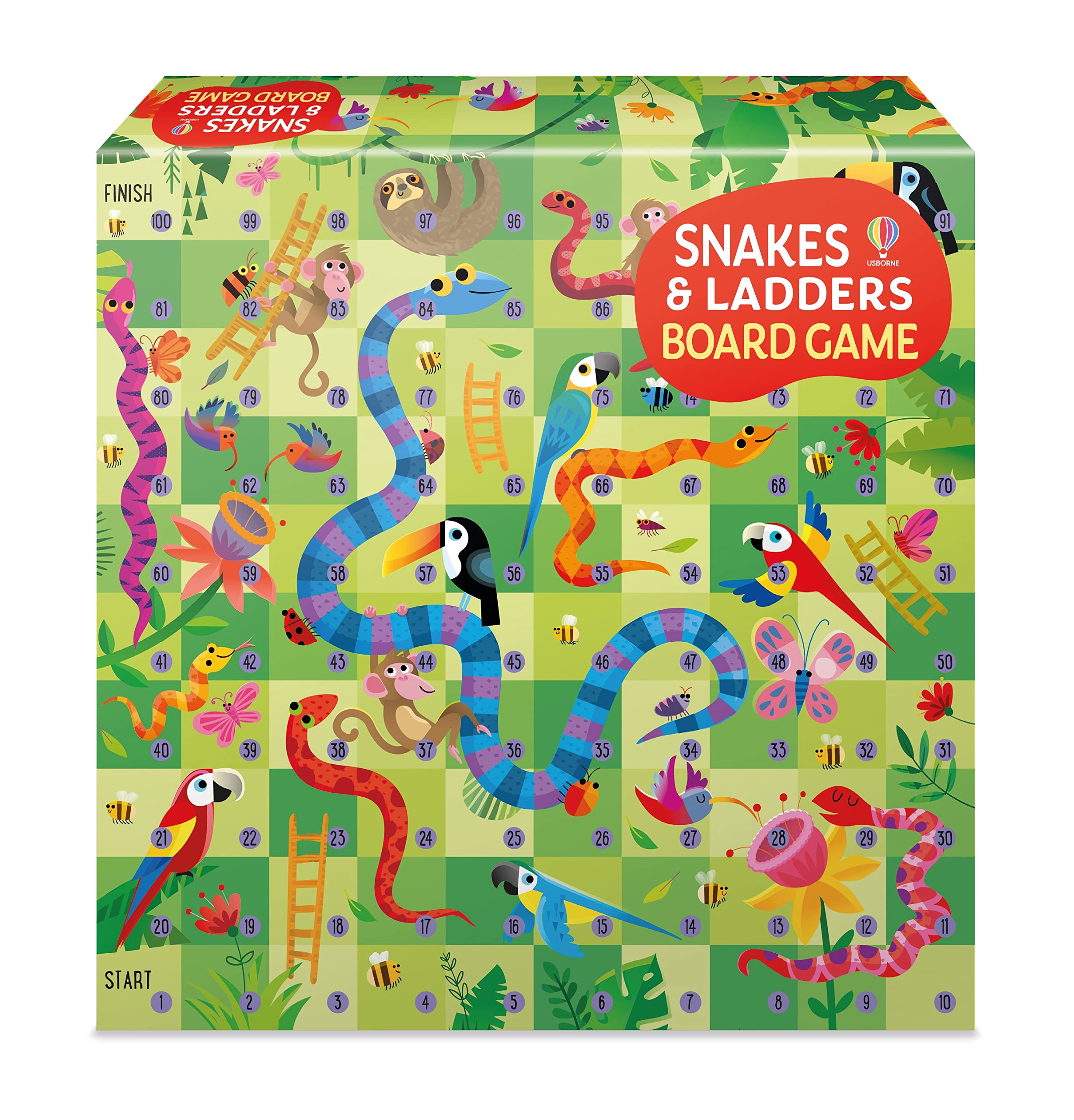 Joc interactiv - Snakes and Ladders | Usborne Books image6