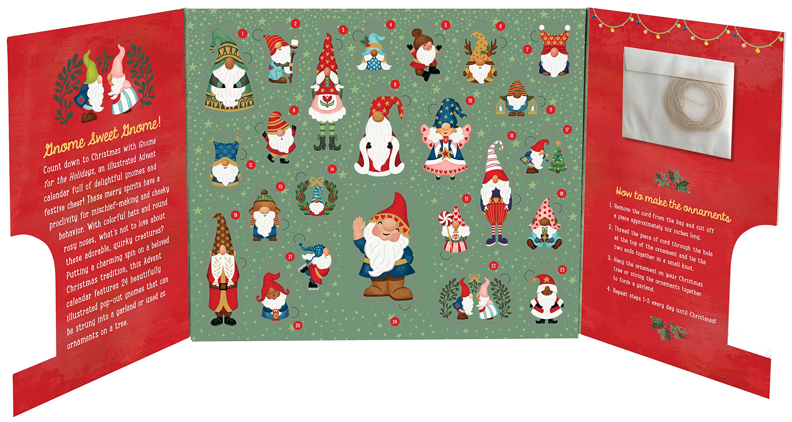 Calendar Advent 2022 - Gnome | Workman Publishing Company