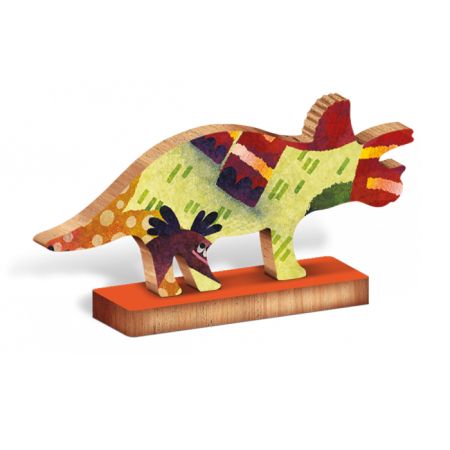 Puzzle din lemn - Dinozauri | Ludattica - 3