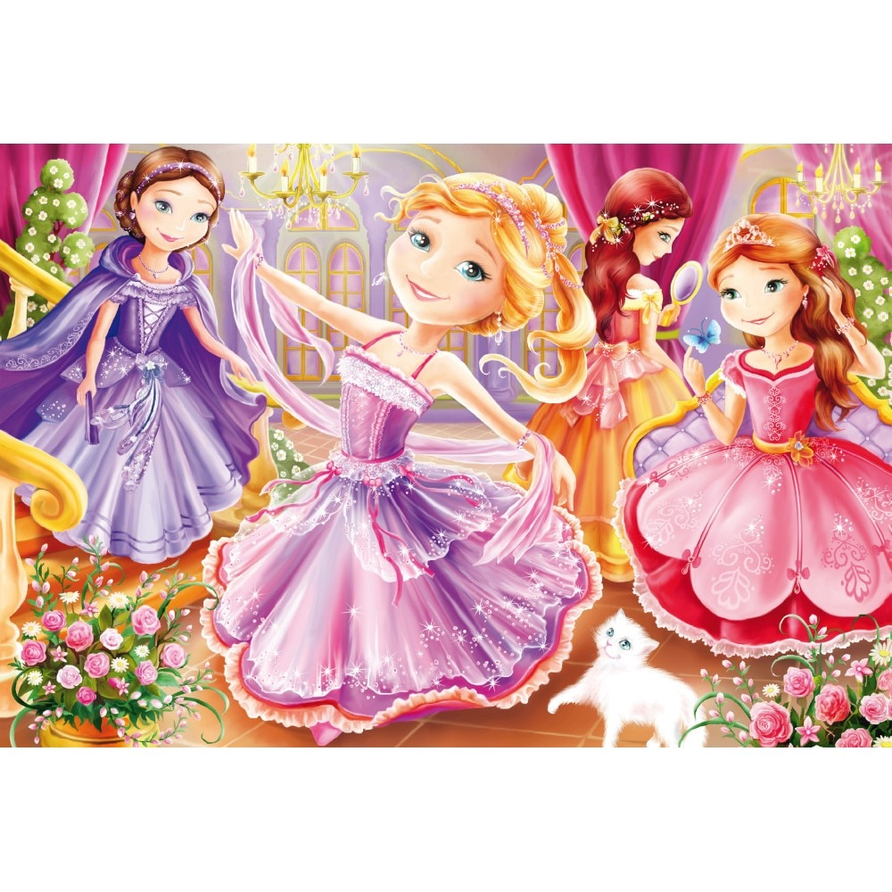 Puzzle 3x24 piese - Fairytale Princesses | Schmidt - 2