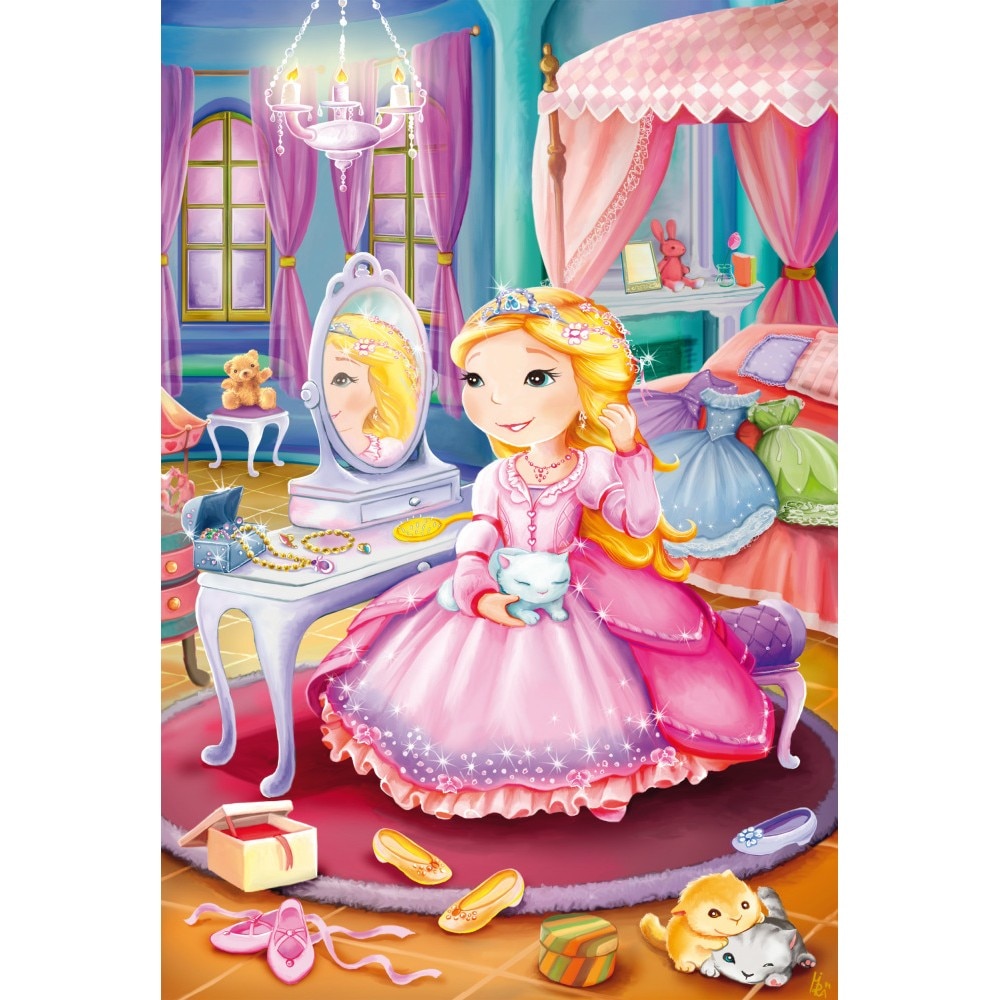 Puzzle 3x24 piese - Fairytale Princesses | Schmidt - 1