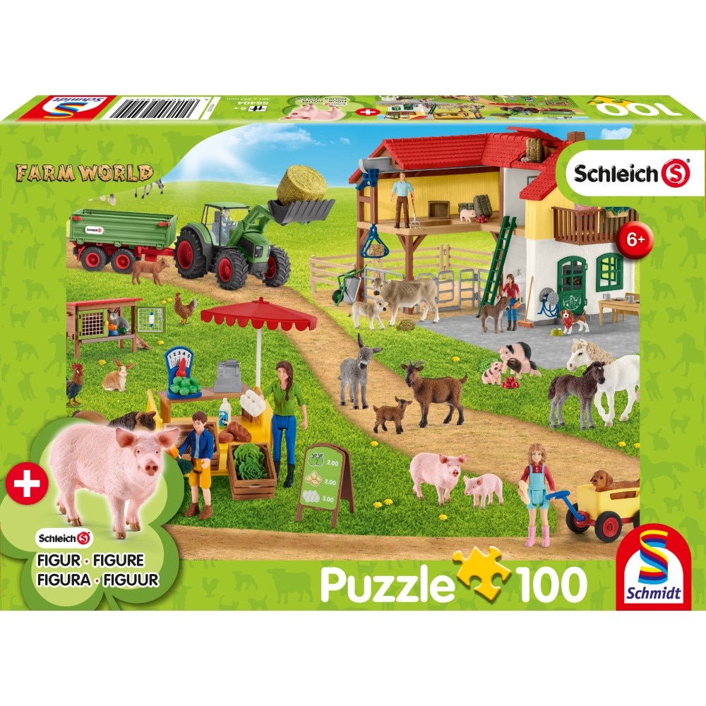 Puzzle 100 piese - Farm and Farm Shop | Schmidt - 2 | YEO