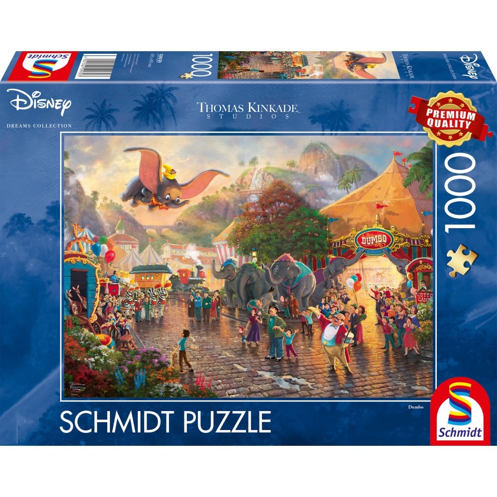 Puzzle 1000 piese - Thomas Kinkade - Dumbo | Schmidt