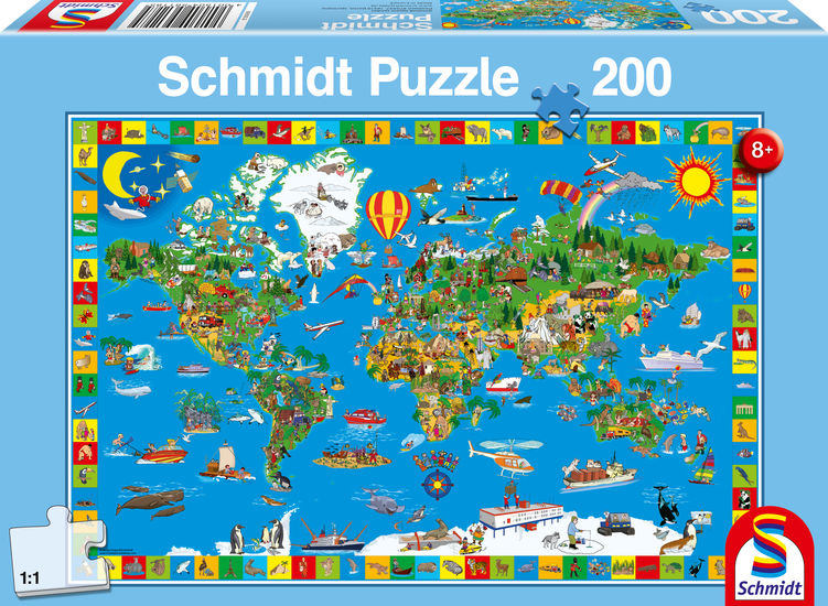 Puzzle 200 piese - Your Amazing World | Schmidt