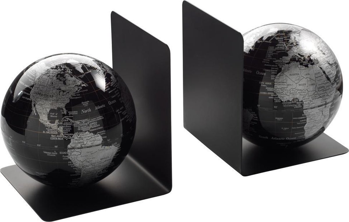 Set Suporturi Laterale Pentru Carti - Globe Black | Mascagni