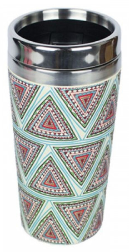 Cana de voiaj - Aztec, Albastru, 500 ml | Woodway