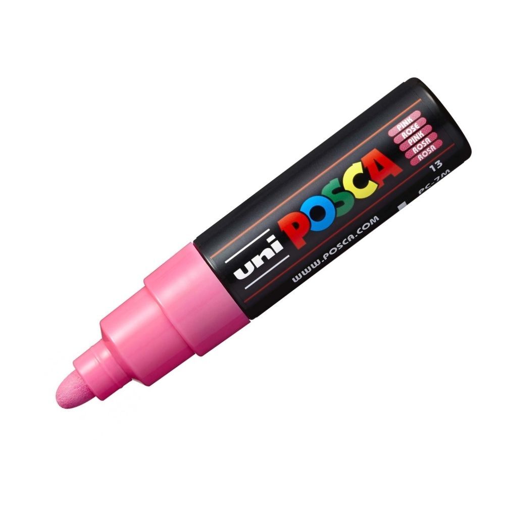 Marker - Posca PC-7M - Roz | Uni - 1 | YEO