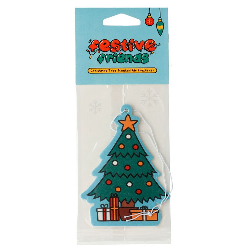 Odorizant auto - Pine - Festive Friends - Christmas Tree | Puckator - 3 | YEO