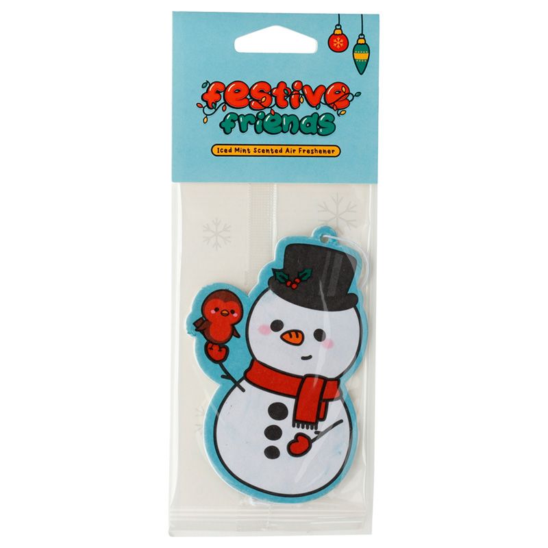 Odorizant auto - Mint - Festive Friends - Christmas Snowman | Puckator - 3 | YEO