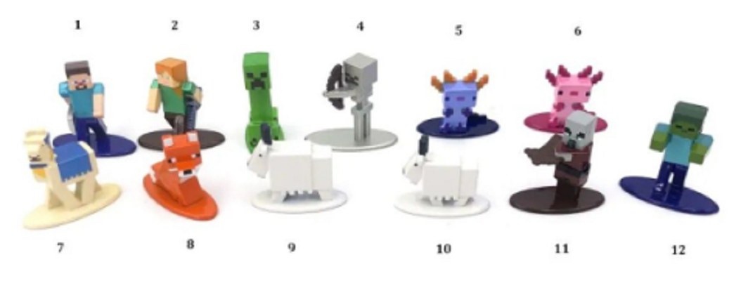 Figurina metalica - Minecraft | Jada Toys