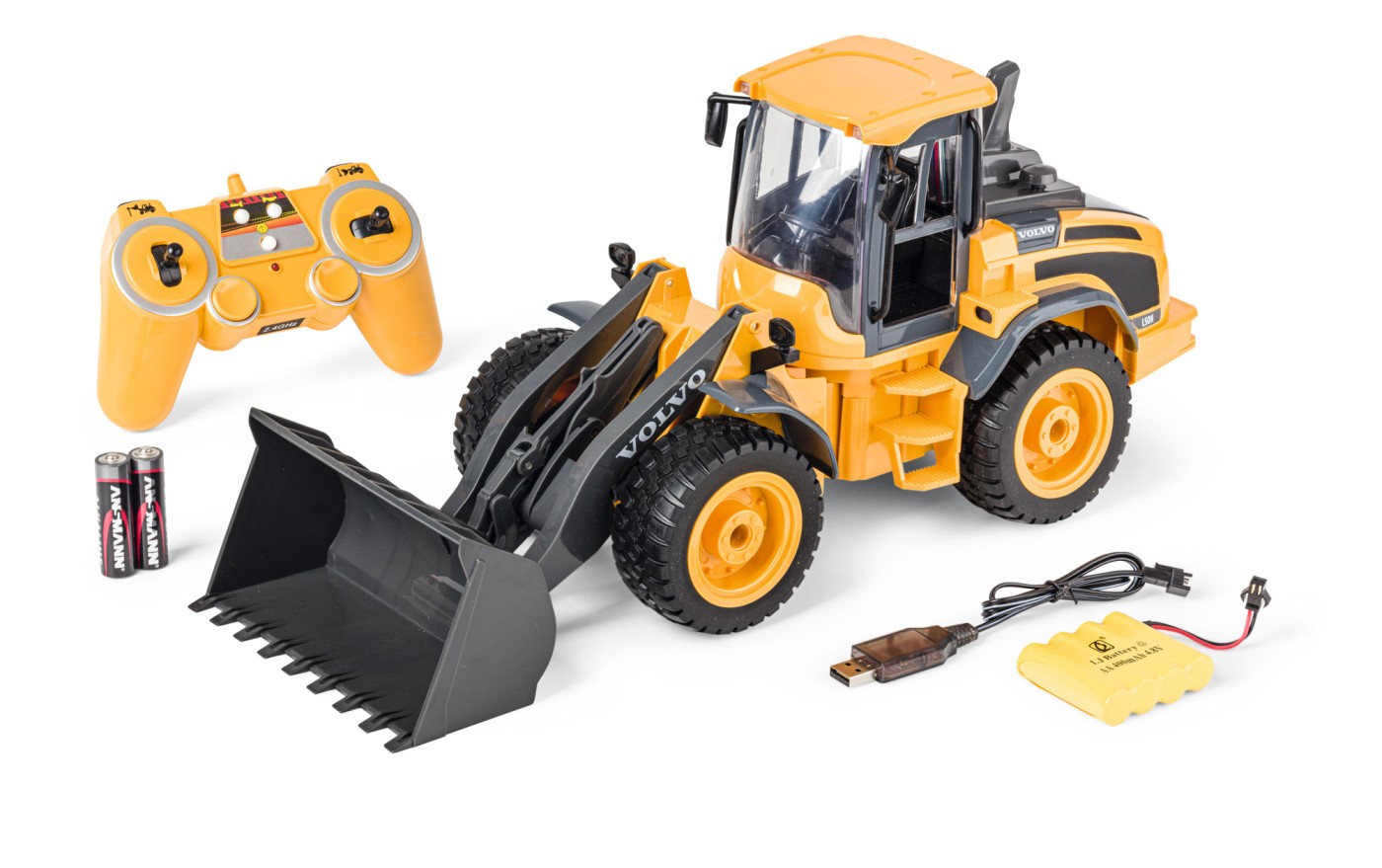 Jucarie cu radiocomanda - Wheel Loader Volvo, 1:16 | Carson