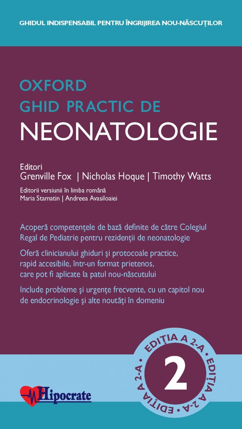 Ghid practic de neonatologie – Oxford | carturesti.ro Carte