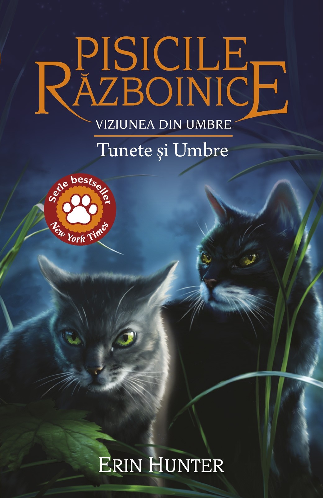 Pisicile Războinice 32. Viziunea din umbre: Tunete si Umbre | Erin Hunter