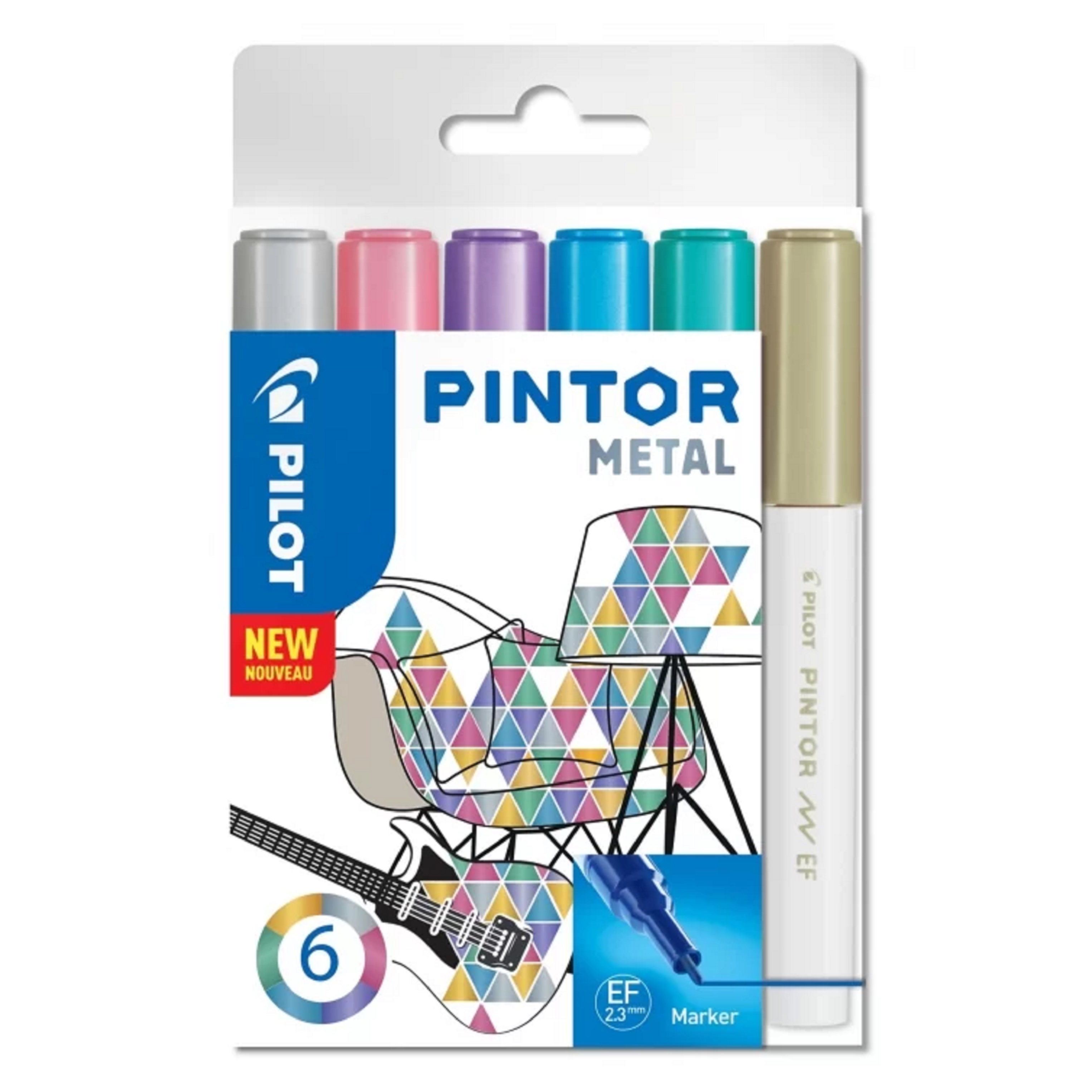 Set 6 carioci - Pintor | Pilot