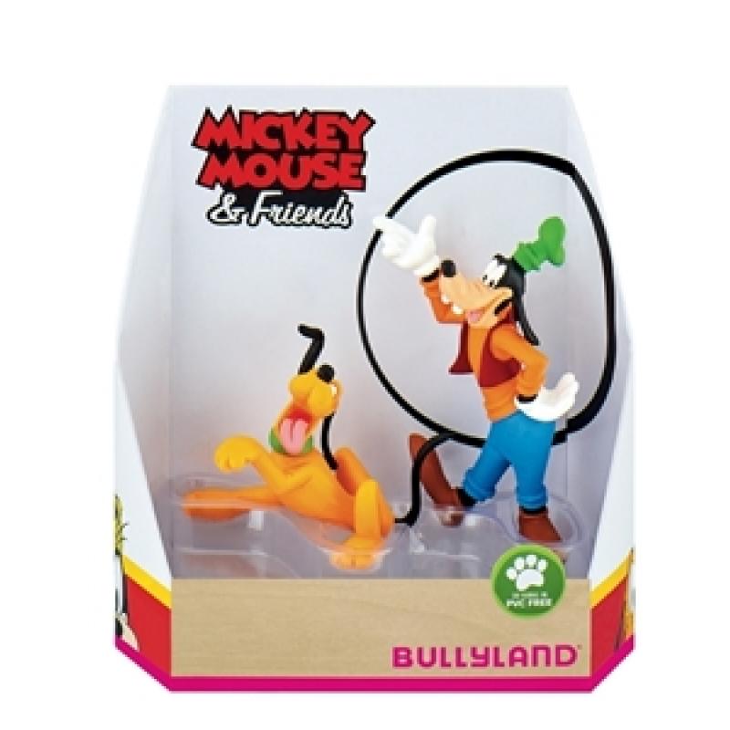 Set figurine - Pluto si Goofy | Bullyland