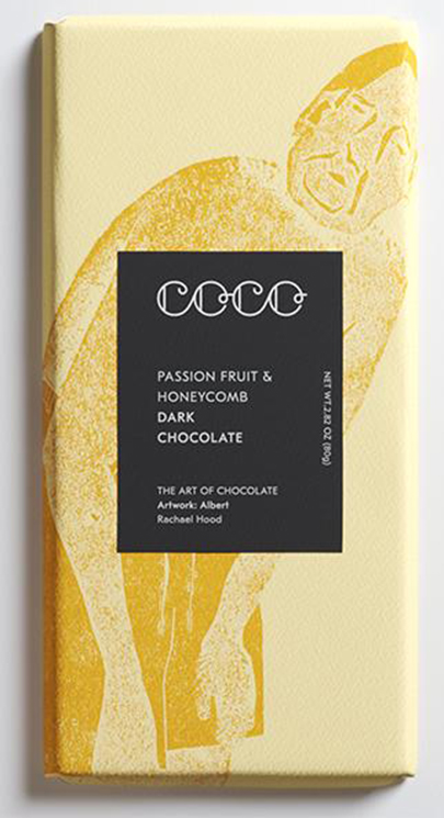  Ciocolata - Passion Fruit and Honeycomb, Dark Chocolate | Coco Chocolatier 