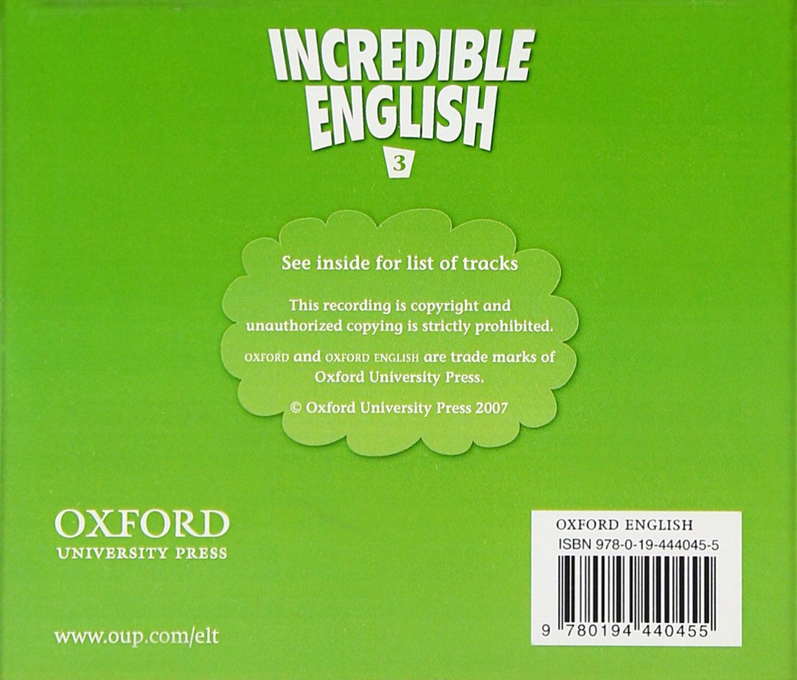 Vezi detalii pentru Incredible English 3: Audio Class CDs | Sarah Phillips, Michaela Morgan