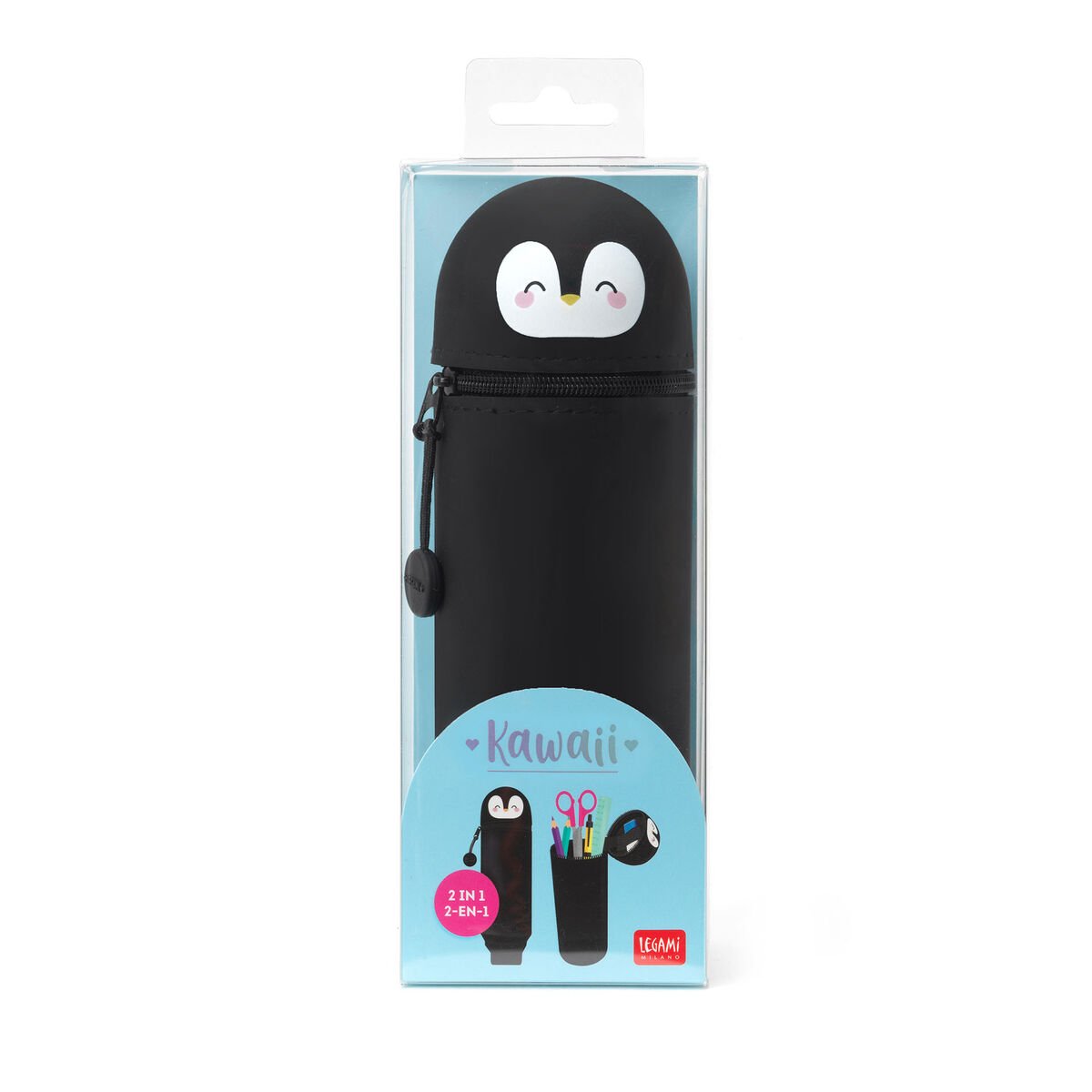 Penar - 2in1 Soft Silicone - Kawaii - Pinguin | Legami