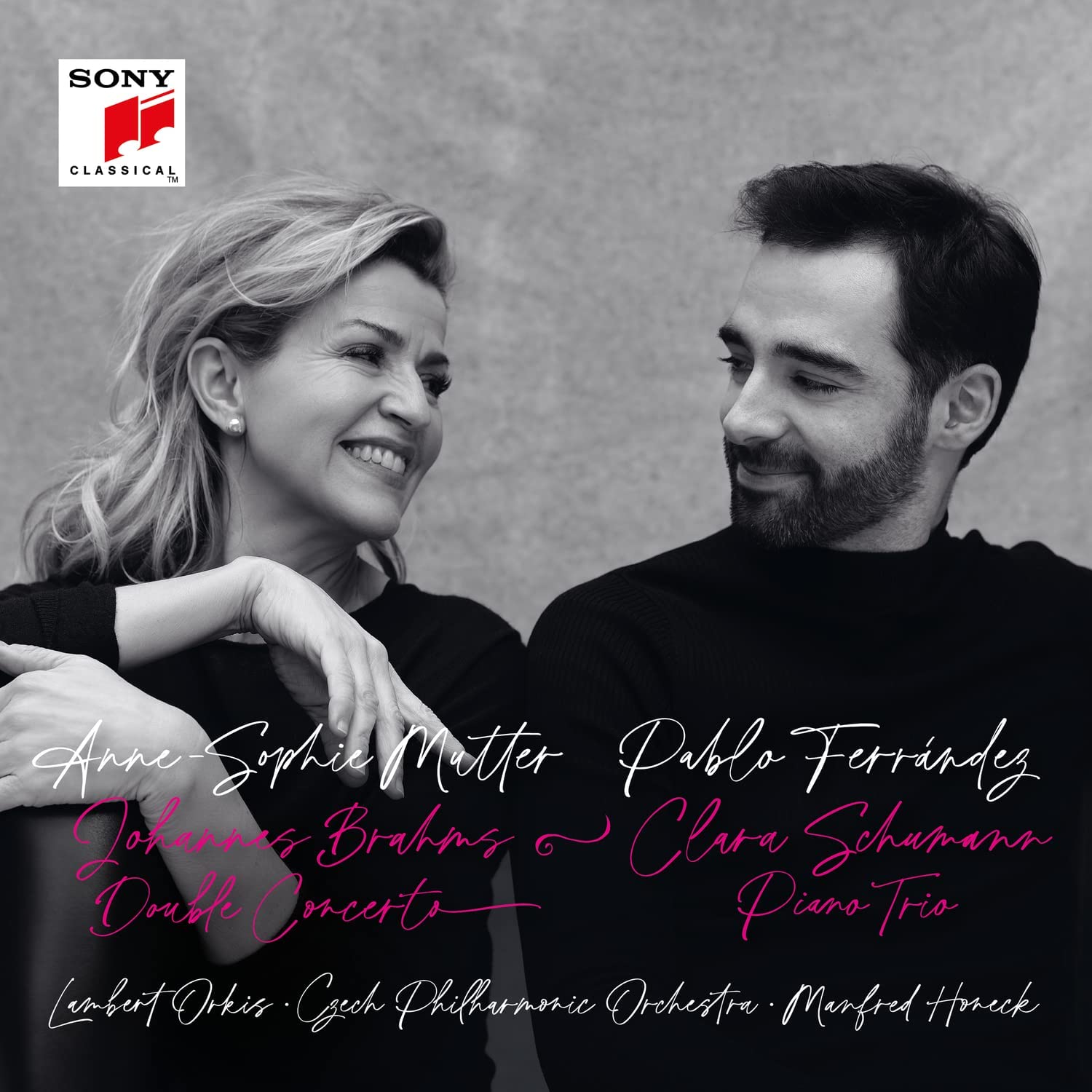Brahms: Double Concerto / Clara Schumann: Piano Trio | Anne-Sophie Mutter, Pablo Ferrandez, Lambert Orkis, Czech Philharmonic Orchestra