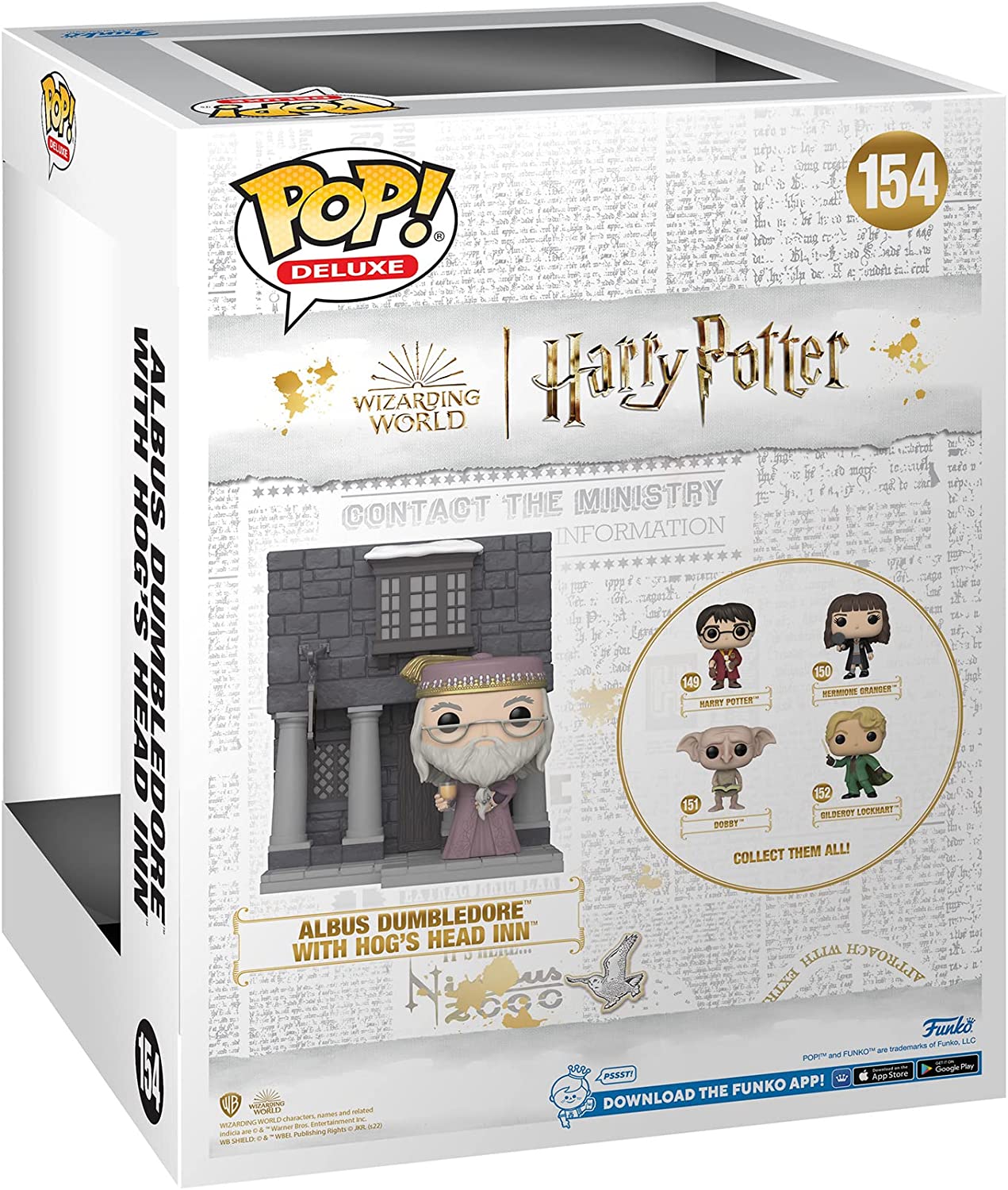 Figurina - Harry Potter - Albus Dumbledore with Hog\'s Head Inn | Funko - 1 | YEO