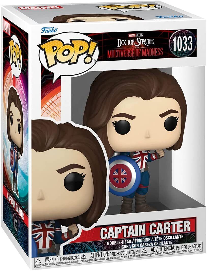 Figurina - Doctor Strange in the Multiverse of Madness - Captain Carter | Funko