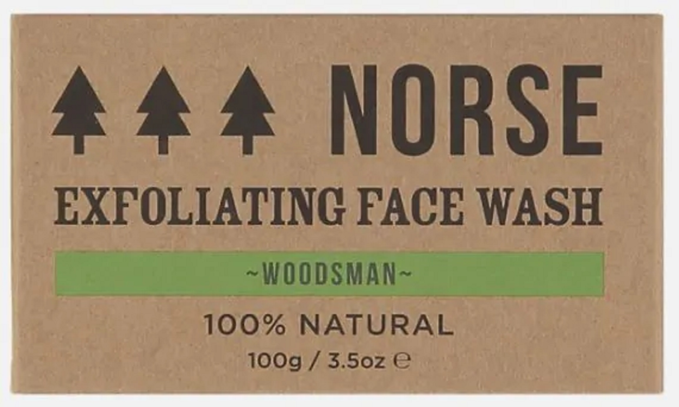 Sapun exfoliant pentru fata - Woodsman | Norse