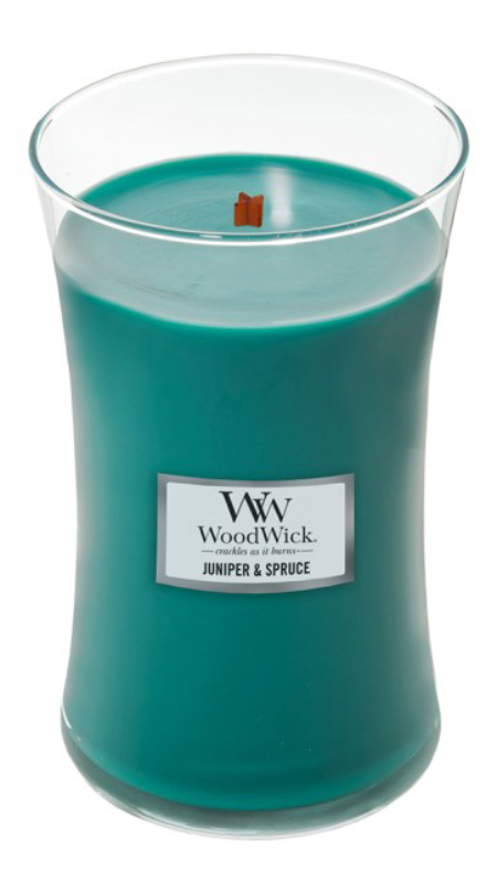 Lumanare parfumata - Large Jar - Juniper & Spruce | WoodWick - 2 | YEO