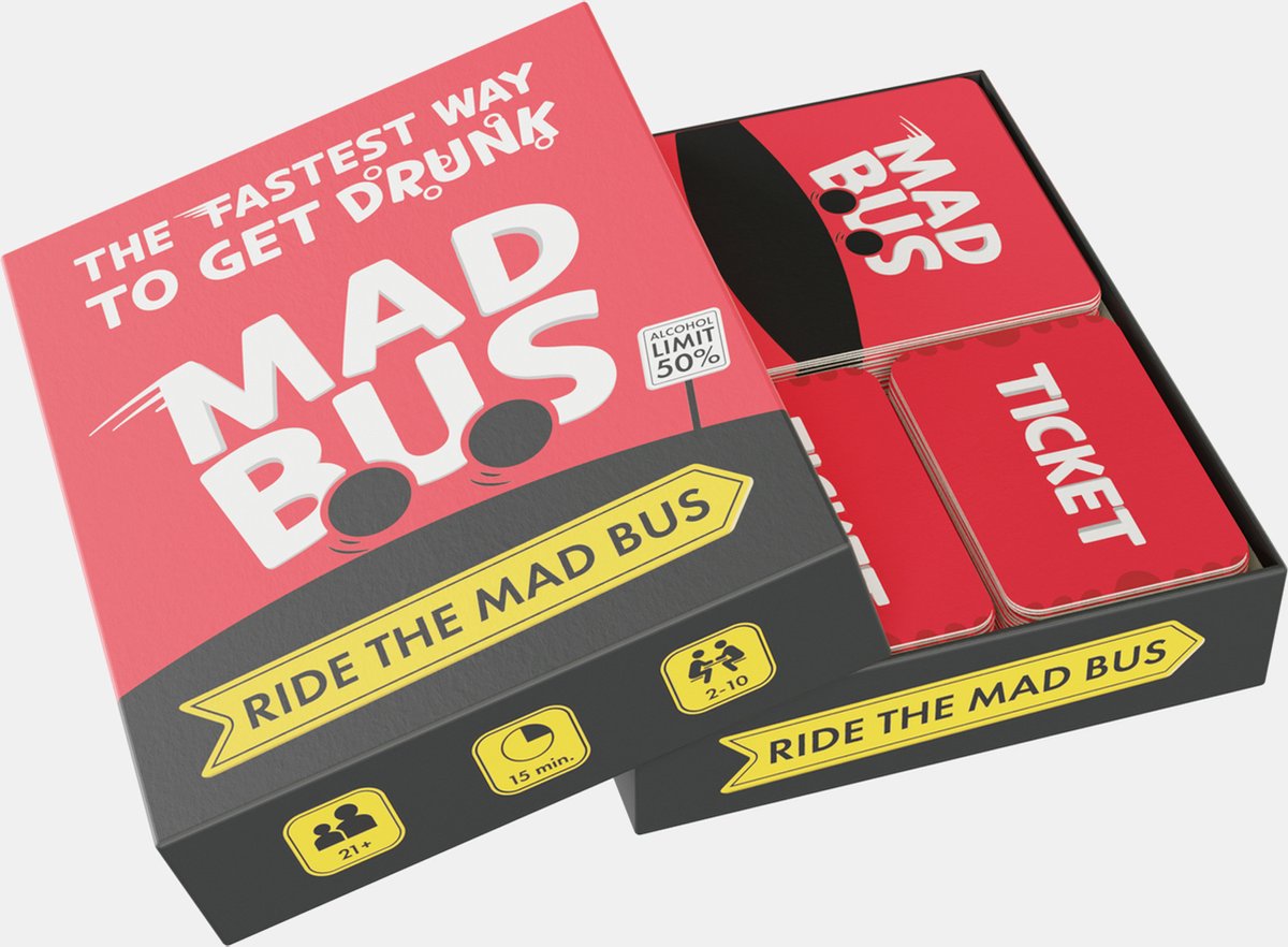Mad Bus - The Fastest Way To Get Drunk | Mad Party Games