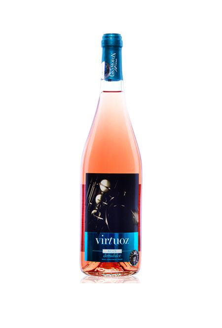 Vin - Virtuoz, rose, demi-dulce, cupaj, 2017 | Crama Gramofon