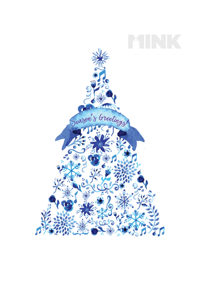  Felicitare - Christmas Tree | Mink 